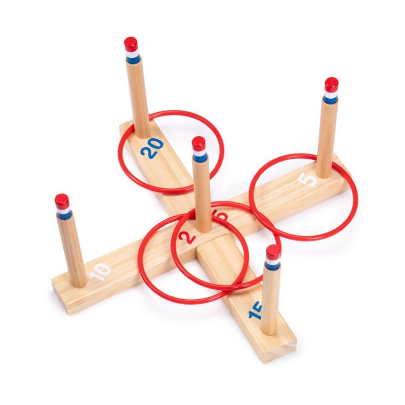 Ring Toss Game - Classic Wooden Set With 4 Plastic.jpg